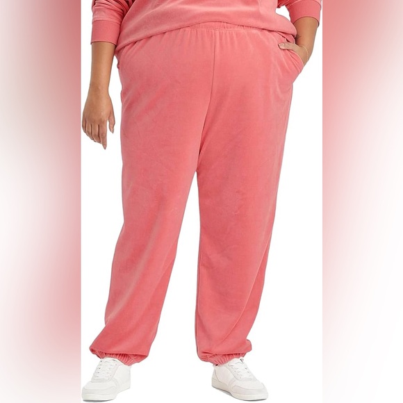Ava & Viv Pants - Ava & Viv Women's Coral Joggers